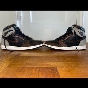 Air Jordan 1 Retro High OG Black/Light Army/Sail/Fresh Mint